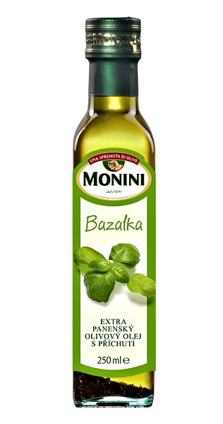 Monini - ochhucené olivové oleje Monin - olivový olej