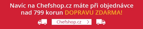 Doprava zdrama! PR - Chefshop - nádobí