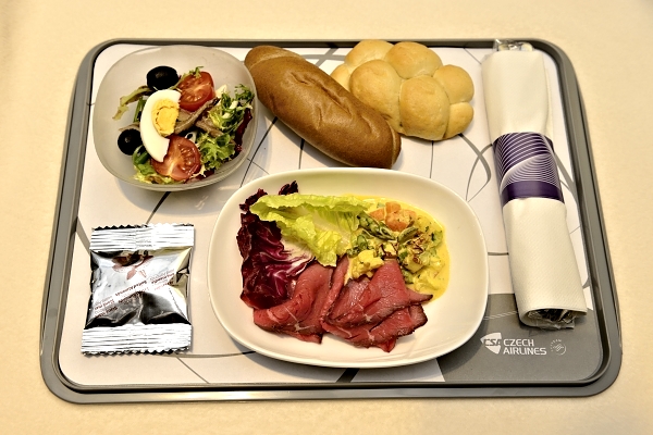 Menu v letadle menu-letadlo