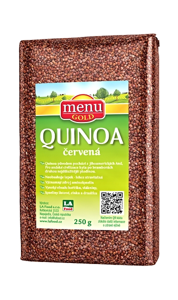 QUINOA - červená PR - Menu Gold - QUINOA